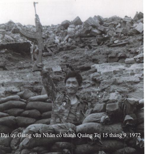 Trở về miền ký ức : Một bài viết về người lính VNCH Giangvannhan-cothanhquangtri-15091972