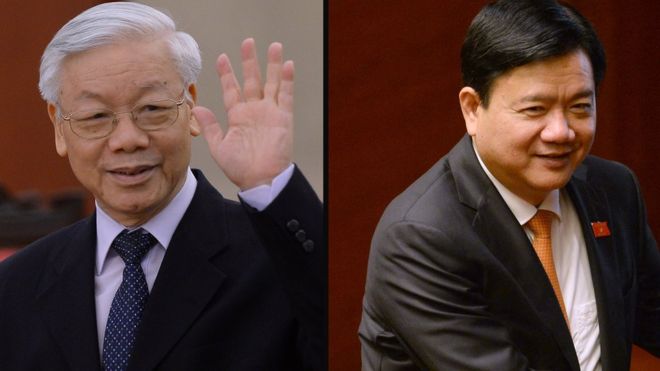 Hai ông Nguyễn Phú Trọng và Đinh La Thăng đại diện cho hai cách hành xử chính trị khác hẳn nhau 