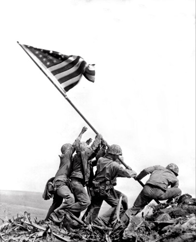 Raising The Flag on Iwo Jima
