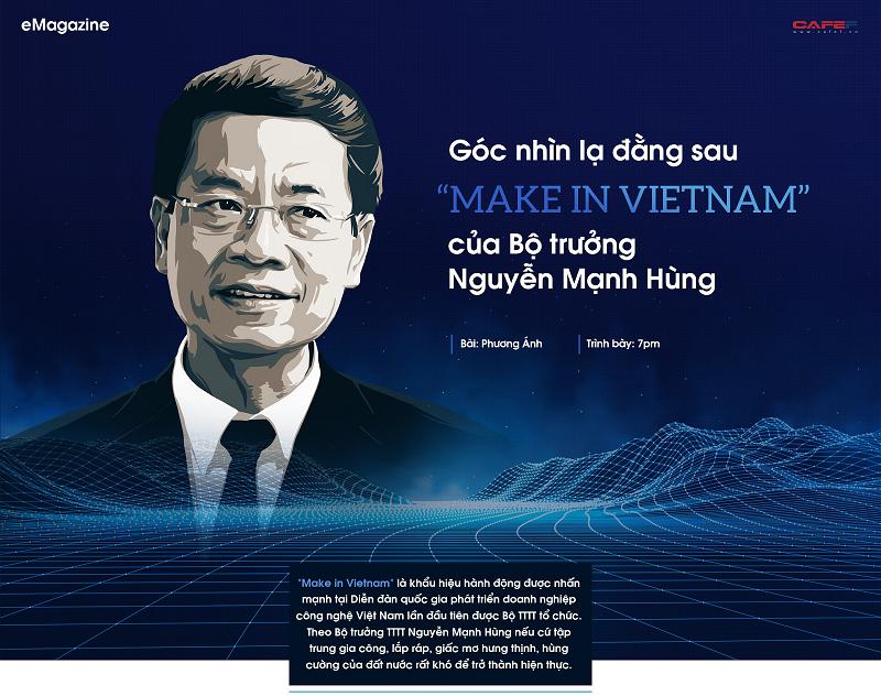 Bộ trưởng Nguyễn Mạnh Hùng - Make in Vietnam