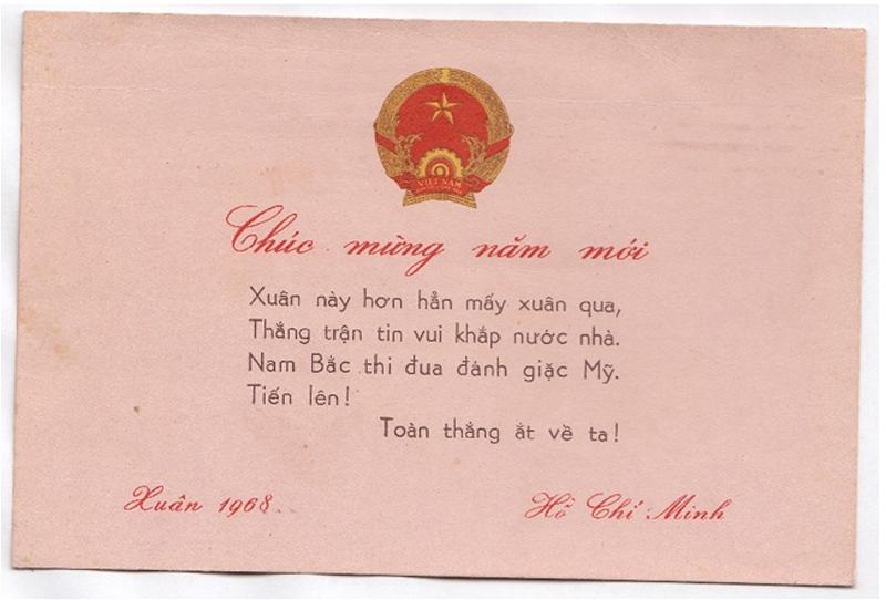 Bài thơ chúc Tết của Hồ Chí Minh năm 1968 