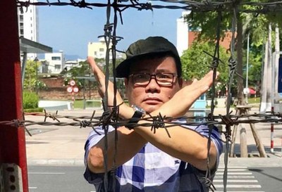Hình ảnh Blogger Trương Duy Nhất đăng lên trang cá nhân của mình tháng 5 năm 2017.