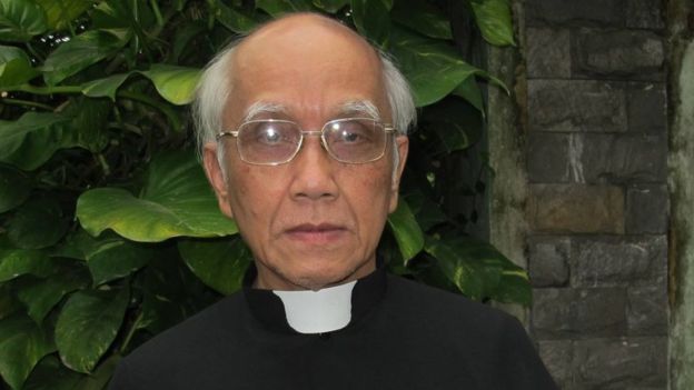 Linh mục Phan Văn Lợi nói ông lần đầu tiên tình cờ gặp nhân chứng vụ Khe Đá Mài vào năm 2007, và vẫn giữ liên hệ với nha