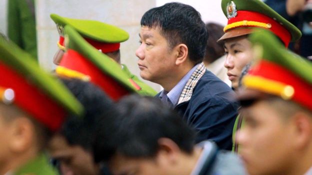 Ông Đinh La Thăng hiện đang thi hành hai án tù liên quan tới các sai phạm ở PetroVietnam 