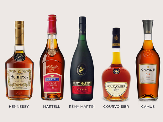 các loại rượu Cognac nổi danh