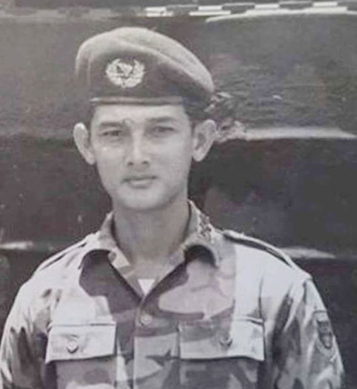 Trung Tá Lê Văn Ngôn vào đầu năm 1971 khi mới từ Lực Lượng Đặc Biệt chuyển sang Biệt Động Quân, lúc 24 tuổi mang quân hà