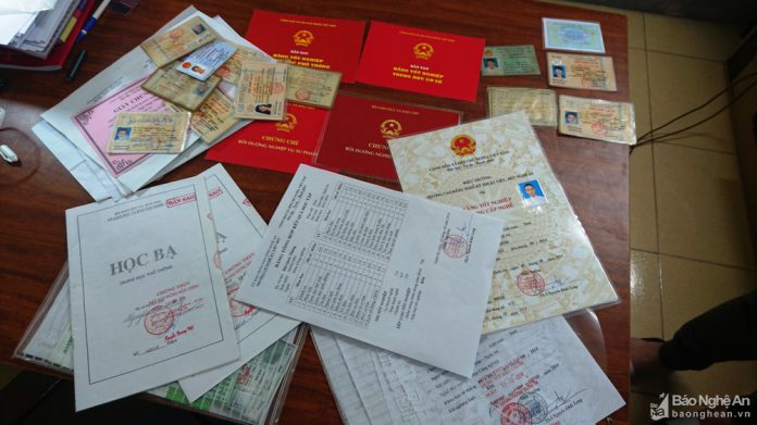 Các loại bằng cấp ở Việt Nam