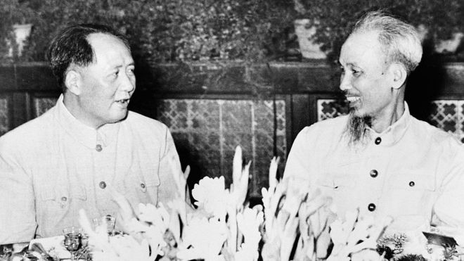 Mao Trạch Đông và Hồ Chí Minh 
