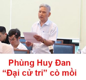 Phùng Huy Đan - 'Đại cử tri' cò mồi