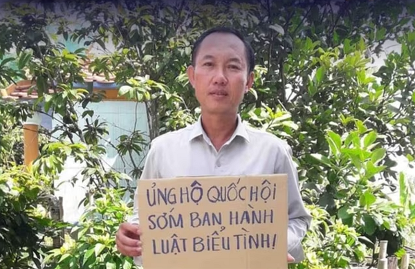 Một bức ảnh ông Đặng Đăng Phước trên trang Facebook vợ ông mang tên Hà Lê, 22-6-2023