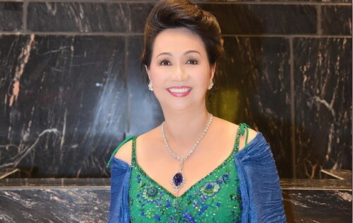 Bà Trương Mỹ Lan - người đứng đầu tập đoàn Vạn Thịnh Phát