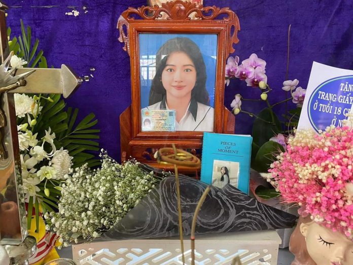 Nữ sinh 18 tuổi Hồ Hoàng Anh tử vong  ngày 28-6-2022 tại Phan Rang – Tháp Chàm